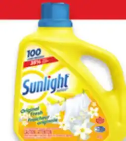 Walmart Sunlight 100 loads or Persil 48 loads laundry detergent or Snuggle fabric softener 138 loads offer