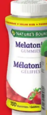 Walmart Nature's Bounty melatonin offer
