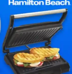 Walmart Hamilton Beach Stainless steel panini press or glass kettle 1 L offer