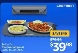 Walmart Roll n' Go food warming mat offer