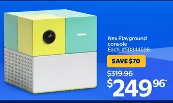 Walmart Nex Playground console offer