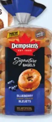 Walmart Dempster's Core premium bagels offer