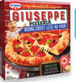 Walmart Dr. Oetker Giuseppe Pizzeria thin, rising or stuffed crust frozen pizza offer