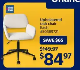 Walmart Upholstered task chair offer