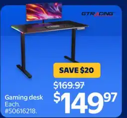 Walmart Gaming desk offer
