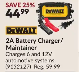 Princess Auto 2A Battery Charger/Maintainer offer