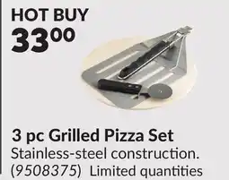Princess Auto 3 pc Grilled Pizza Set offer