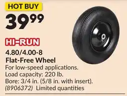 Princess Auto 4.80/4.00-8 Flat-Free Wheel offer