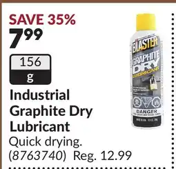 Princess Auto Industrial Graphite Dry Lubricant offer