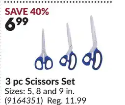 Princess Auto 3 pc Scissors Set offer