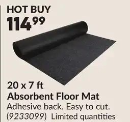 Princess Auto 20 x 7 Absorbent Floor Mat offer