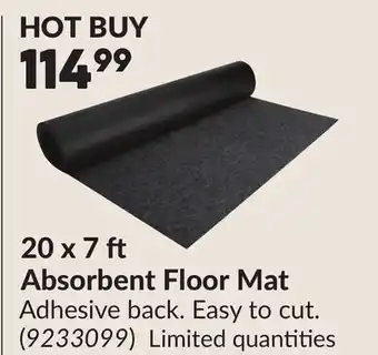 Princess Auto 20 x 7 Absorbent Floor Mat offer