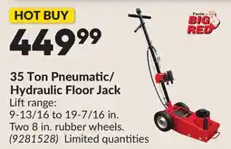 Princess Auto 35 Ton Pneumatic/ Hydraulic Floor Jack offer