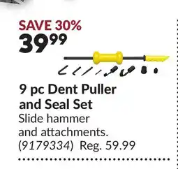 Princess Auto 9 pc Dent Puller and Seal Set offer