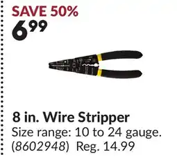 Princess Auto 8 in. Wire Stripper offer