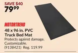 Princess Auto 48 x 96 in. PVC Truck Bed Mat offer