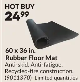 Princess Auto 60 x 36 in. Rubber Floor Mat offer