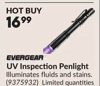 Princess Auto UV Inspection Penlight offer