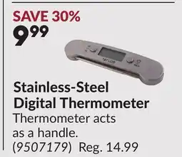 Princess Auto Stainless-Steel Digital Thermometer offer