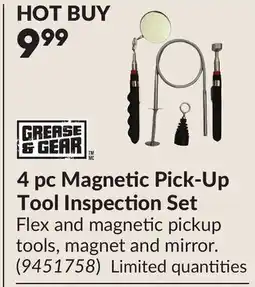 Princess Auto 4 pc Magnetic Pick-Up Tool Inspection Set offer
