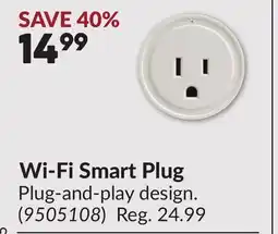 Princess Auto Wi-Fi Smart Plug offer