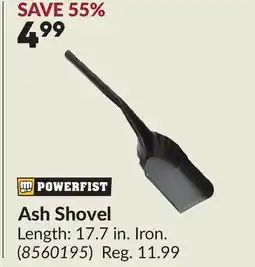 Princess Auto Ash Shovel Length: 17.7 in. Iron offer