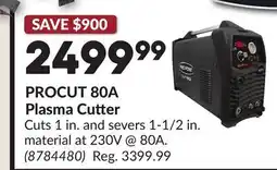 Princess Auto PROCUT 80A Plasma Cutter offer