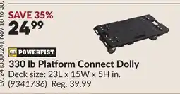 Princess Auto 330 lb Platform Connect Dolly offer