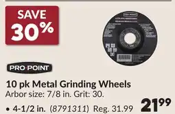 Princess Auto 10 pk Metal Grinding Wheels offer
