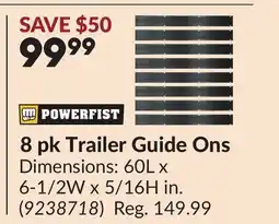 Princess Auto 8 pk Trailer Guide Ons offer