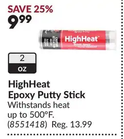 Princess Auto Epoxy Putty Stick offer