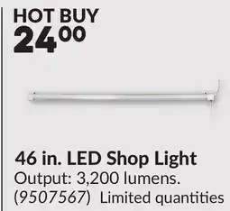 Princess Auto 46 in. LED Shop Light offer