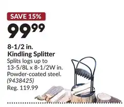 Princess Auto 8-1/2 in. Kindling Splitter offer