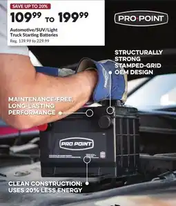 Princess Auto Automotive/SUV/Light Truck Starting Batteries offer