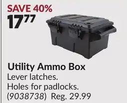 Princess Auto Utility Ammo Box offer