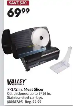 Princess Auto 7-1/2 in. Meat Slicer offer