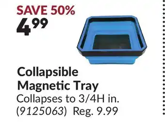 Princess Auto Collapsible Magnetic Tray offer