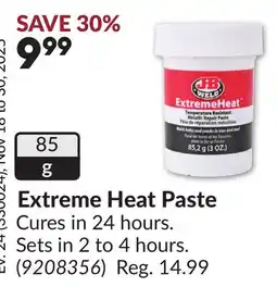 Princess Auto Extreme Heat Paste offer