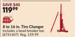 Princess Auto 8 to 16 in. Tire Changer offer