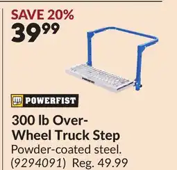 Princess Auto 300 lb Over- Wheel Truck Step offer