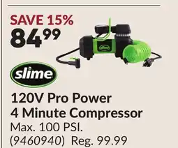 Princess Auto 120V Pro Power 4 Minute Compressor offer