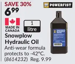 Princess Auto Snowplow Hydraulic Oil offer