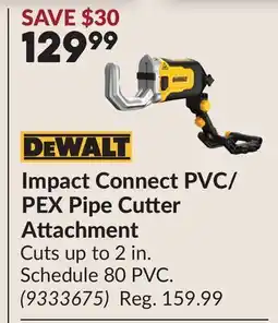 Princess Auto Impact Connect PVC/PEX Pipe Cutter Attachment offer