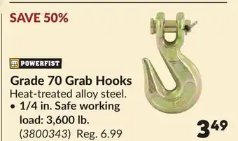 Princess Auto Grade 70 Grab Hooks offer