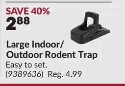 Princess Auto Large Indoor/Outdoor Rodent Trap offer