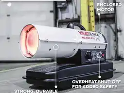 Princess Auto Forced-Air Kerosene Heaters offer