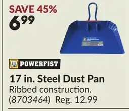 Princess Auto 17 in. Steel Dust Pan offer