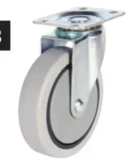 Princess Auto 5 in. Thermoplastic Rubber Casters Swivel offer