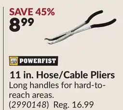 Princess Auto 11 in. Hose/Cable Pliers offer