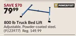 Princess Auto 800 lb Truck Bed Lift offer
